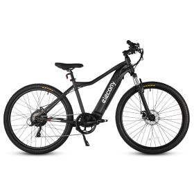 E27179 Elecony Electric 27.5" Adults Bike, Removable Hidden 36V 10Ah Lithium Battery 350W Brushless Motor City Ebike, 20MPH Assist, Disc Brake, 7 Spee