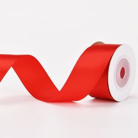 Christmas Small Roll Ribbon Combination Suit (Option: Red Polyester)