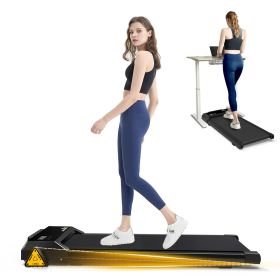 Under Desk Treadmill , Walking Treadmill 2 in 1 for Walking , Quiet and Powerful, Installation-Free (Color: as Pic)
