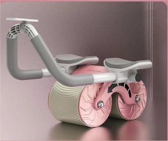 430 Plank Brace Abdominal Wheel - Orange, Pink, Blue (Color: Pink)